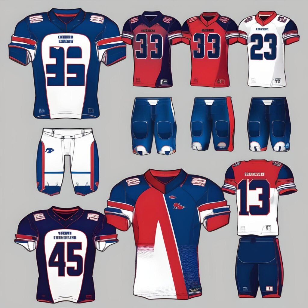 football game jerseys