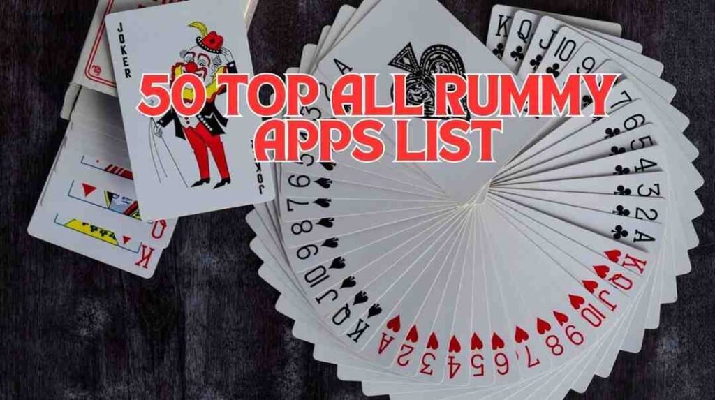 All Rummy Apps List